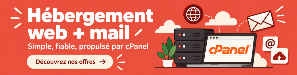 Hébergement web et mail sur cPanel