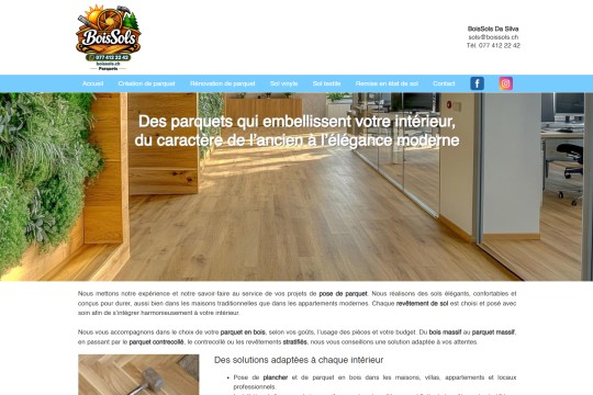 BoisSols, parquets et revêtements de sols
