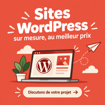 Sites WordPress au meilleur prix